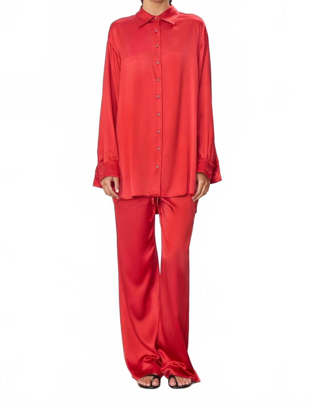 NEW ETERNE brody pant in rouge